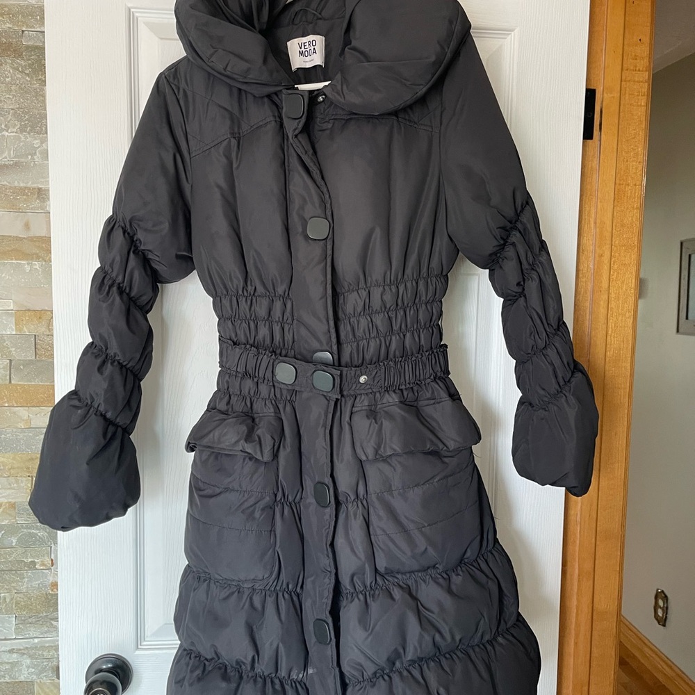 Vero Moda Black Puffer Coat